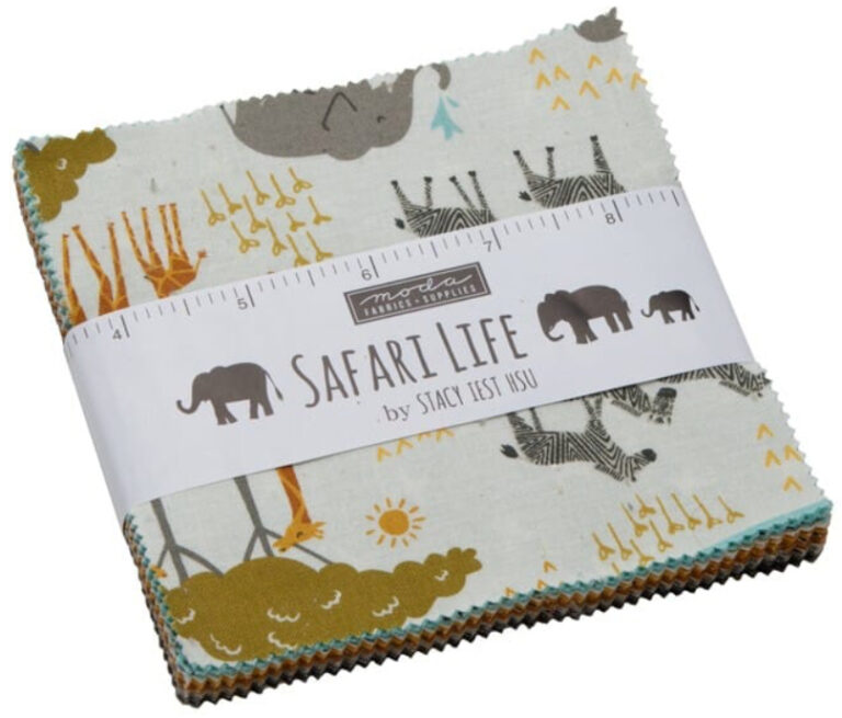 moda safari life charm pack