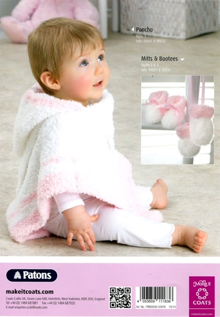 Patons Knitting Pattern 3976 - Fairytale Cloud DK Baby ...