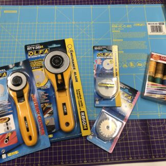 Rotary cutters and blades