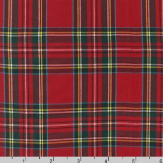 RED from House of Wales Plaids by Robert Kaufman